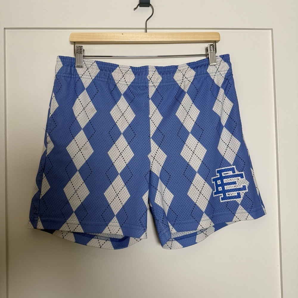 Eric Emanuel Ee Basic Short Caro Argyle Mens Sz S… - image 1